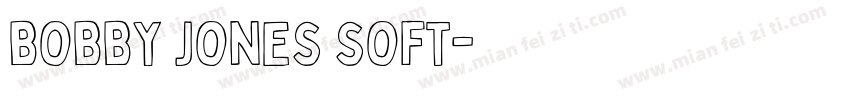 BOBBY JONES SOFT字体转换